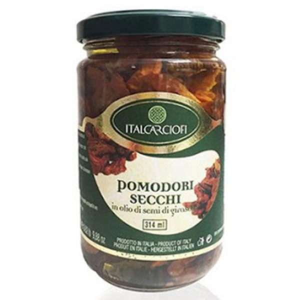 Dried Tomatoes 314g - Italcarciofi Italcarciofi - Preserved Vegetables @Mercato Gourmet | Your Italian Gourmet Supermarket