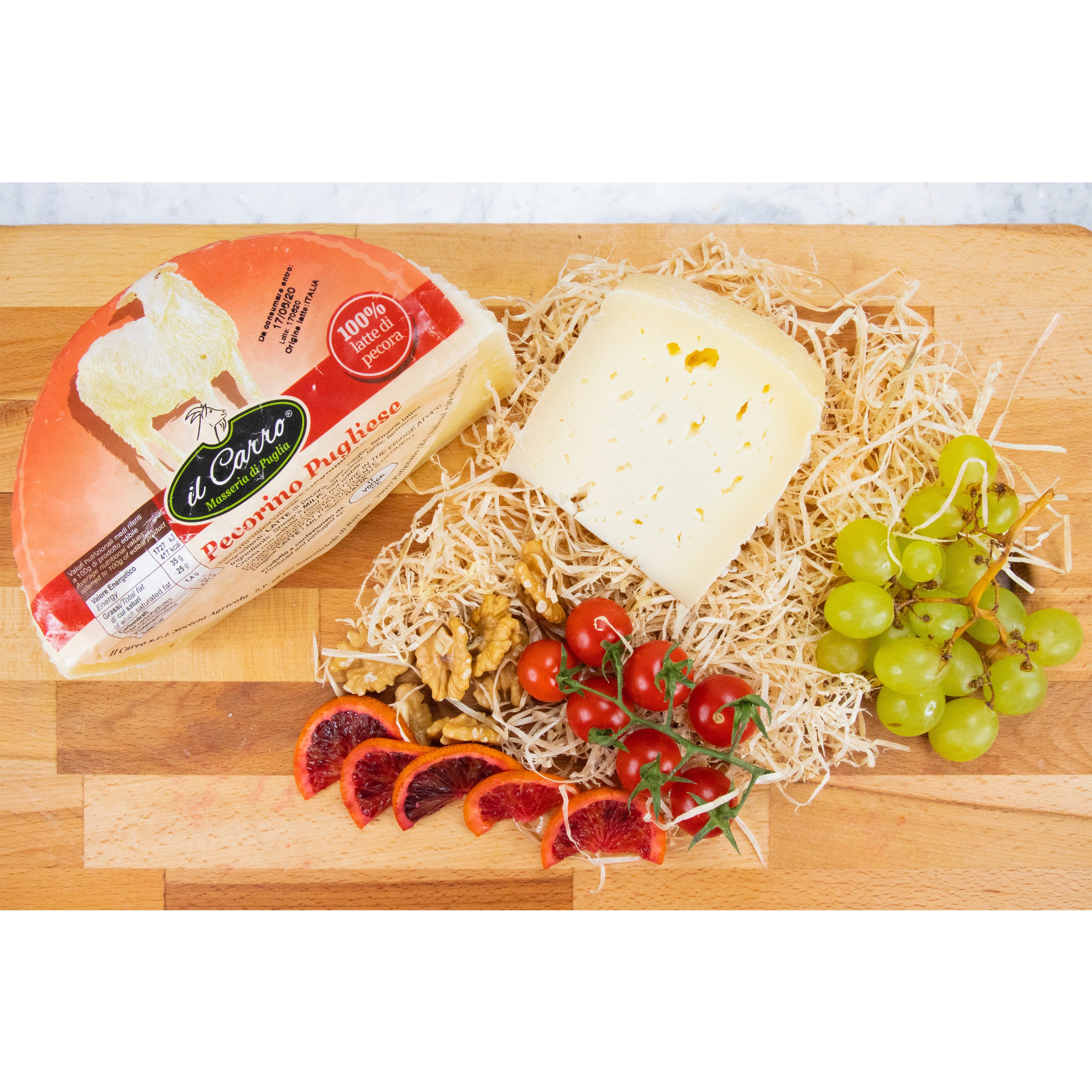 Pecorino Pugliese 200g (±10%) il Carro - Cheese @Mercato Gourmet | Your Italian Gourmet Supermarket