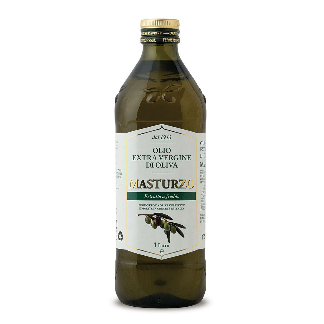 Extra Virgin Olive Oil 1L - Masturzo Masturzo - Oil 1L @Mercato Gourmet | Your Italian Gourmet Supermarket