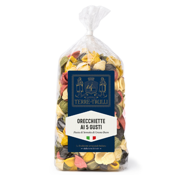 Orecchiette 5 Flavours - Terre dei Trulli Terre dei Trulli - Dried Pasta @Mercato Gourmet | Your Italian Gourmet Supermarket