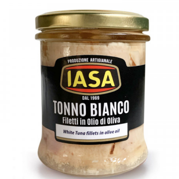 White Tuna Fillet in Olive Oil 200g - Iasa IASA - Packaged Seafood @Mercato Gourmet | Your Italian Gourmet Supermarket