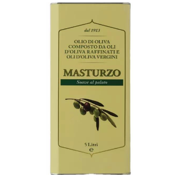 Olive Oil 5L - Masturzo Masturzo - Oil 5L @Mercato Gourmet | Your Italian Gourmet Supermarket