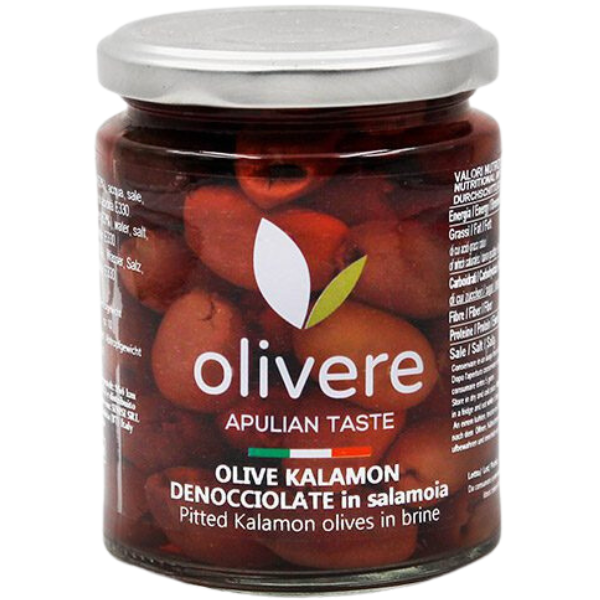 Pitted Olives Kalamon in Brine - Sinisi Sinisi - Preserved Vegetables @Mercato Gourmet | Your Italian Gourmet Supermarket