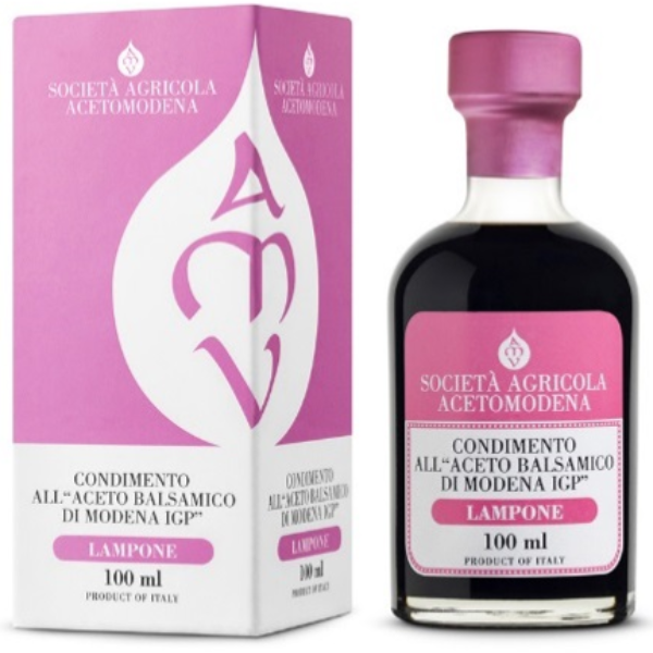 Balsamic Vinegar of Modena IGP - Raspberry Aceto Modena - Vinegar @Mercato Gourmet | Your Italian Gourmet Supermarket