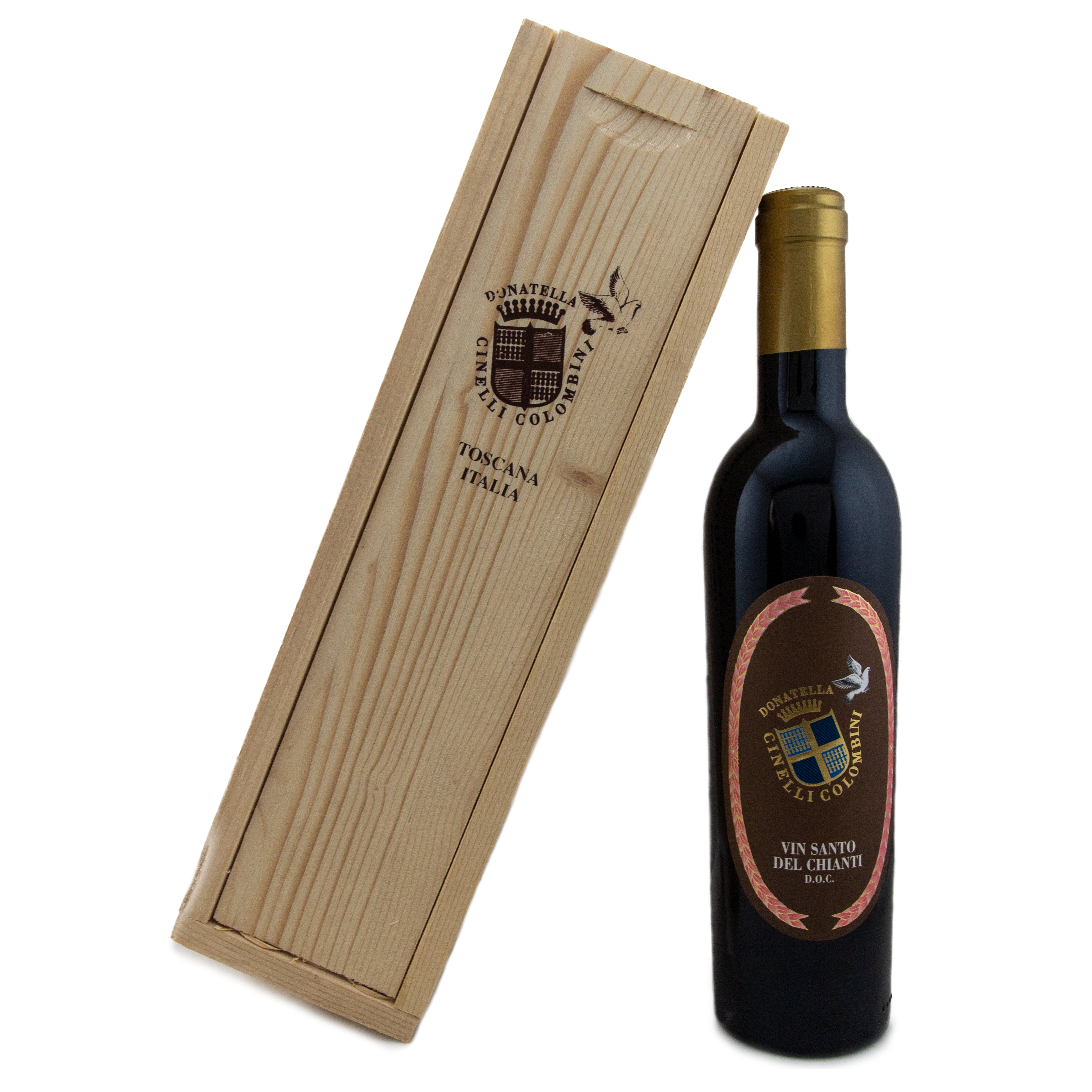 Vin Santo Chianti DOC 375ml with Wooden Box - Donatella Cinelli Colombini Donatella Cinelli Colombini - Sweet Wine 375ML @Mercato Gourmet | Your Italian Gourmet Supermarket