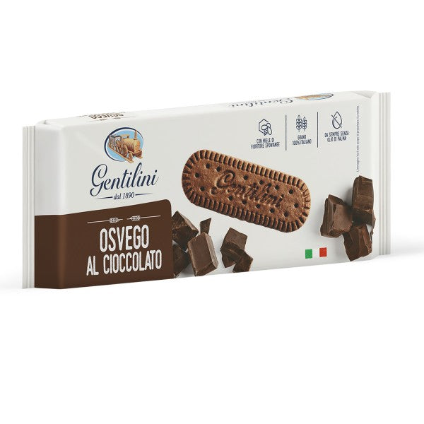 Chocolate Cookies Osvego al Cioccolato - Gentilini Gentilini - Confectionery 250g @Mercato Gourmet | Your Italian Gourmet Supermarket