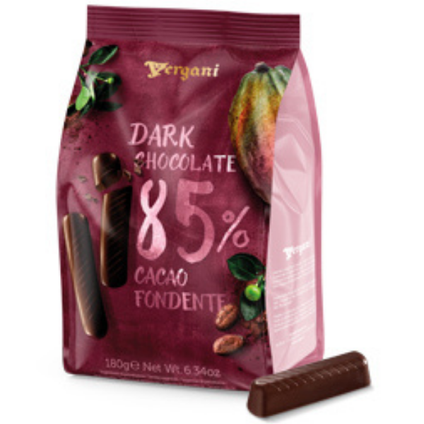 Vergani Dark Chocolate Sticks 80%