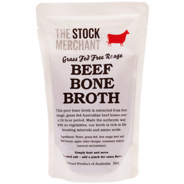 Free Range Beef Bone Broth - The Stock Merchant