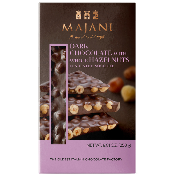 Majani Hazelnut Dark Chocolate Snap Bar